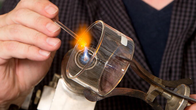 Laborglas-Produktion bei Miethke Leverkusen Laborglas-Produktion bei Miethke Leverkusen